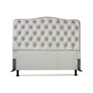 Cabeceira de Cama Box Queen 158 cm Dunas Larhome Bege Cabeceira de Cama Box Queen 158 cm Dunas Larhome Bege