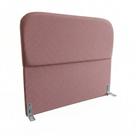 Cabeceira de Cama Box Queen 160cm Orgânica Rose - Veludo Cabeceira de Cama Box Queen 160cm Orgânica Rose - Veludo