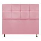Cabeceira de Cama Box Queen Damares 195cm Suede Rose