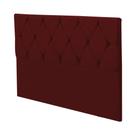 Cabeceira de Cama Box Queen Elizabeth 195cm Suede Marsala Cabeceira de Cama Box Queen Elizabeth 195cm Suede Marsala