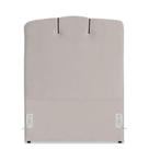 Cabeceira de Cama Box Solteiro 100 cm Moscou Inspire House Suede Veludo Bege Cabeceira de Cama Box Solteiro 100 cm Moscou Inspire House Suede Veludo Bege