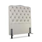 Cabeceira de Cama Box Solteiro 88 cm Dunas Larhome Bege
