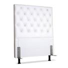 Cabeceira de Cama Box Solteiro 88 cm Versalite Larhome Branco.