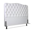 Cabeceira de Cama Box Viúva 128 cm Dunas Larhome Branco