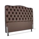 Cabeceira de Cama Box Viúva 128 cm Dunas Larhome Café Cabeceira de Cama Box Viúva 128 cm Dunas Larhome Café
