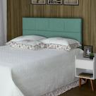 Cabeceira de Cama Box Viúva 128 cm Marjorie Inspire House Linho Verde