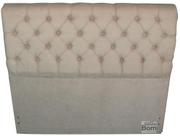 cabeceira de cama capitone suede casal 1,38X1,40 C/ frame