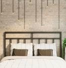 Cabeceira de cama queen grade aço estilo industrial cb05