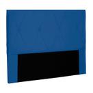 Cabeceira de Casal Decorativa 1,40M Yves Suede Azul Marinho G63 - Gran Belo Cabeceira de Casal Decorativa 1,40M Yves Suede Azul Marinho G63 - Gran Belo