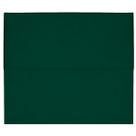 Cabeceira de Casal Lisa 140cm Julia Suede Verde Esmeralda