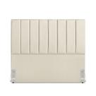 Cabeceira de Casal Queen Dalia 160 cm Com Frame material sintético Bege