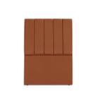Cabeceira de Solteiro Dalia 100 cm Suede Terracota Com Frame Cabeceira de Solteiro Dalia 100 cm Suede Terracota Com Frame