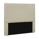 Cabeceira Decorativa 1,40M Baelon Pu Marfim G63 - Gran Belo Cabeceira Decorativa 1,40M Baelon Pu Marfim G63 - Gran Belo