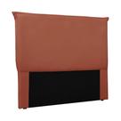 Cabeceira Decorativa Casal 1,40M Trento Veludo Cobre G63 - Gran Belo