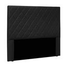 Cabeceira Decorativa King Size 1,95M Baelon Pu Preto G63 - Gran Belo Cabeceira Decorativa King Size 1,95M Baelon Pu Preto G63 - Gran Belo