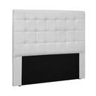 Cabeceira Decorativa King Size 1,95M Tropea PU Branco G63 - Gran Belo Cabeceira Decorativa King Size 1,95M Tropea PU Branco G63 - Gran Belo