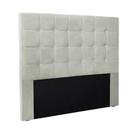 Cabeceira Decorativa King Size 1,95M Tropea Veludo Prata G63 - Gran Belo