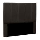Cabeceira Decorativa Queen Size 1,60M Erza PU Marrom G63 - Gran Belo