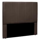 Cabeceira Decorativa Queen Size 1,60M Erza Veludo Marrom G63 - Gran Belo