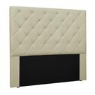 Cabeceira Decorativa Queen Size 1,60M Tàzio PU Marfim G63 - Gran Belo