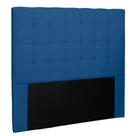 Cabeceira Decorativa Queen Size 1,60M Tropea Suede Azul Marinho G63 - Gran Belo Cabeceira Decorativa Queen Size 1,60M Tropea Suede Azul Marinho G63 - Gran Belo