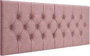 Cabeceira Dubai P/ Cama Box Queen Capitonê 1,60 cm - Rosê