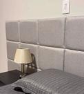 Cabeceira em Tecido Linho Premium Modular Estofada para Cama de Solteiro Casal Box Queen King