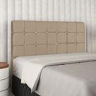 Cabeceira Emma para Quarto de Casal 140cm Cappuccino