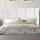 Cabeceira Estofada Alanis 100CM Solteiro Suede Branco - D A DECOR Cabeceira Estofada Alanis 100CM Solteiro Suede Branco - D A DECOR