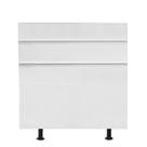 Cabeceira Estofada Argentina 90cm Solteiro Para Cama Colchão Box Quarto Suede Branco - Aurora Line