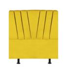 Cabeceira Estofada Bélgica 90cm Solteiro Para Cama Box Quarto Suede Amarelo - Gat Magazine Cabeceira Estofada Bélgica 90cm Solteiro Para Cama Box Quarto Suede Amarelo - Gat Magazine