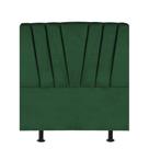 Cabeceira Estofada Bélgica 90cm Solteiro Para Cama Box Quarto Suede Verde - Gat Magazine Cabeceira Estofada Bélgica 90cm Solteiro Para Cama Box Quarto Suede Verde - Gat Magazine