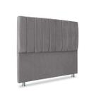 Cabeceira Estofada Cama Box Casal Carla 140cm