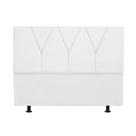 Cabeceira Estofada Cama Box Casal Jade 140cm Suede