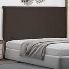 Cabeceira Estofada Cama Box Casal King Size Veneza 195cm Suede Café - Abmaza