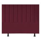 Cabeceira Estofada Cama Box King 195 Cm Marina Suede bordô Cabeceira Estofada Cama Box King 195 Cm Marina Suede bordô