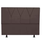 Cabeceira Estofada Cama Box Queen Jade 160cm Suede