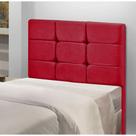 Cabeceira Estofada Cama Box Solteiro 0.90 Julia Veludo Speciale Home