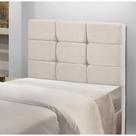 Cabeceira Estofada Cama Box Solteiro 0.90 Julia Veludo Star Confort