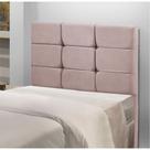 Cabeceira Estofada Cama Box Solteiro 0.90 Julia Veludo Star Confort