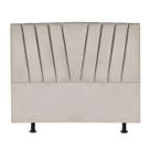 Cabeceira Estofada Cama Casal Queen Size 160 cm Ariel material sintético