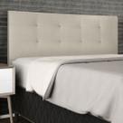 Cabeceira Estofada Cama King 195 cm Cancún Suede