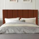 Cabeceira Estofada Cama Solteiro 90 cm Luana Veludo E Frame