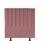 Cabeceira Estofada Carla 90cm Solteiro Para Cama Box Quarto Suede Rose Gold - Gat Magazine