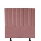 Cabeceira Estofada Carla 90cm Solteiro Para Cama Box Quarto Suede Rose Gold - Gat Magazine