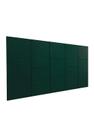Cabeceira Estofada Casal 13 Blocos Não é Segredo Suede Liso Verde 140x60