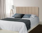 Cabeceira Estofada Casal Modulada 140x50 Módulos Autocolante