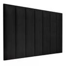 Cabeceira Estofada Casal Queen 1,60cm Preto Sued Pérola Quarto Decoração Lisa