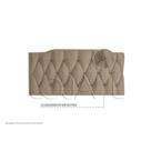 Cabeceira Estofada de Cama Box Casal 160 cm Nicole Cores - MagL
