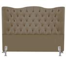 Cabeceira Estofada dunas 1.60 Cama Box Suede Capuccino